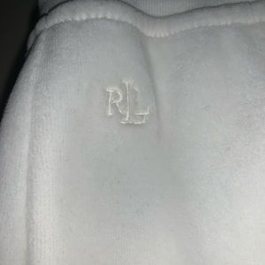 Lauren Ralph Lauren Velour Joggers